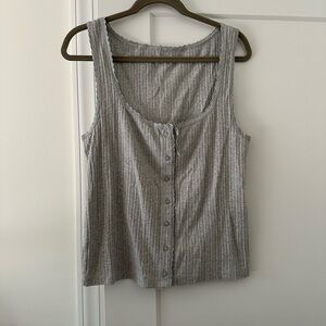 NWOT Aerie Gray Tank Top